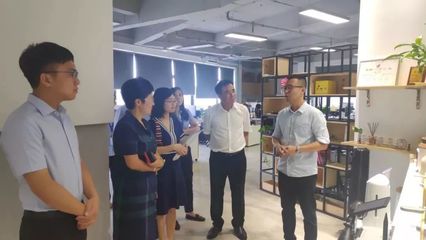 順德區副區長于洋調研創意產業園 聚焦信息咨詢與產業升級新路徑